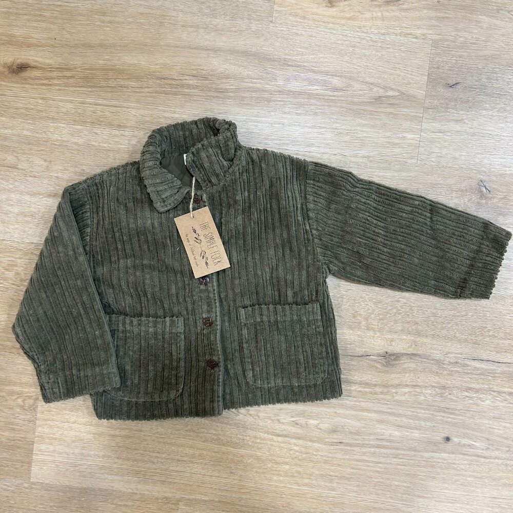 The Simple Folk Organic Corduroy Jacket - Size 3-4